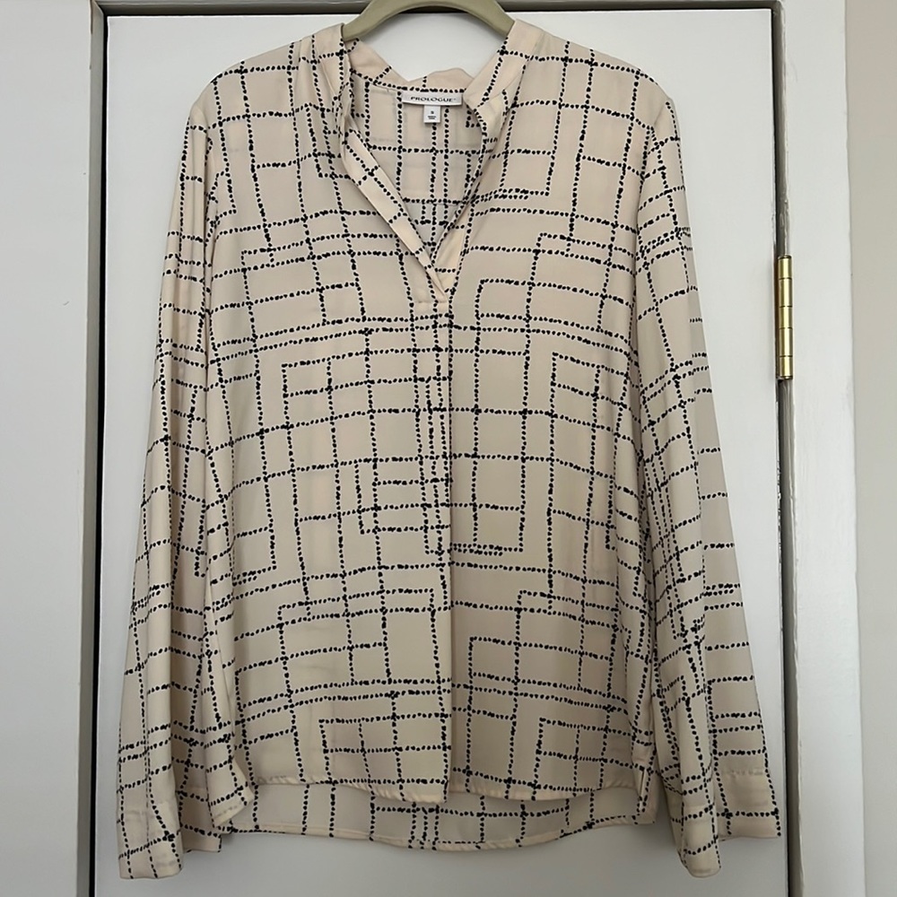 Cream Blouse